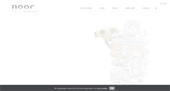 Desktop Screenshot of noor-jewels.com